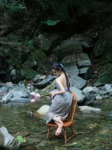 YiTuYu Art Language Vol.9739 Yao Pang Pang Stunning Portrait Gallery - image 11