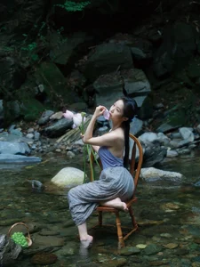 YiTuYu Art Language Vol.9739 Yao Pang Pang Stunning Portrait Gallery - image 14