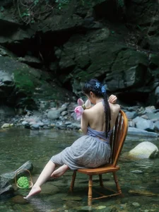 YiTuYu Art Language Vol.9739 Yao Pang Pang Stunning Portrait Gallery - image 8