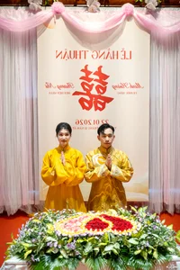 Inside the Sacred Buddhist Wedding of Phuong Nhi and Minh Hoang - image 2