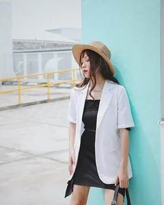 How to Style Short-Sleeved Blazers: Chic Autumn Fashion Guide for Women - image 10