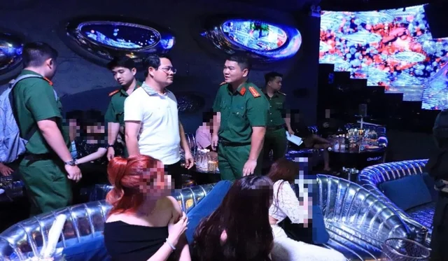 Dong Nai Police Crack Down on Illegal Bars and Nightclubs Operating Under Cover
