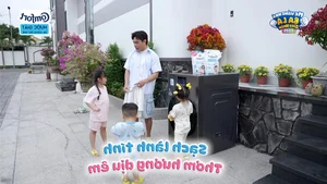 Dương Lâm Goes Viral with Hilarious Cosplay on 'Mẹ Vắng Nhà Ba Là Siêu Nhân 2025' - image 2