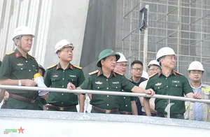 Colonel General Trinh Van Quyet Conducts Key Inspection of National Museum Construction Progress - image 5