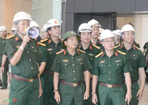 Colonel General Trinh Van Quyet Conducts Key Inspection of National Museum Construction Progress - image 4