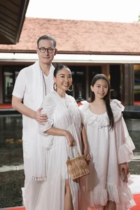 Beauty Queens Dazzle in All-White Outfits at VUNGOC&SON Fashion Show - image 10