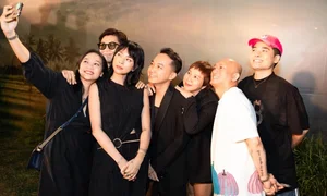 Veronica Ngo and Husband Huy Tran Attend Hollywood Movie Premiere - image 6