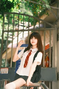 YiTuYu Art Language Vol.10544: Capturing the Artistic Essence of Model Ke Ai Duo - image 16