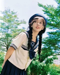 Parody Star Surprises Fans with Youthful Schoolgirl Transformation in Latest Photoshoot - image 2