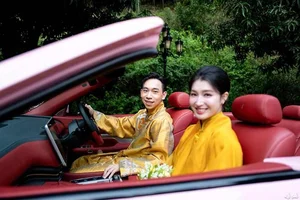 A Moment of Pride: Billionaire Pham Nhat Vuong Drives VinFast VF8 at Son's Wedding - image 1