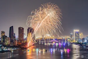 South Korean Fireworks Team Lights Up Da Nang Sky for the First Time - image 7