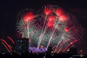 South Korean Fireworks Team Lights Up Da Nang Sky for the First Time - image 0