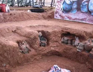 Mysterious Ancient Tomb Revealed After Hill Shakes for Nights - image 0
