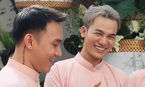 Celebrities Join Actor Anh Duc Traditional Wedding Procession - image 5