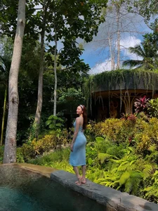 Thieu Bao Trang Flaunts Stunning Figure in Bikini and Mesh Dress During Bali Escape - image 3