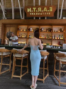 Thieu Bao Trang Flaunts Stunning Figure in Bikini and Mesh Dress During Bali Escape - image 0