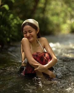 Stunning Outdoor Photography: Embracing Natural Beauty and Summer Fashion by the Stream - image 8