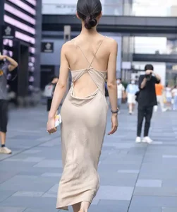 How to Wear Silk Slip Dresses Gracefully: Avoiding Common Wardrobe Malfunctions - image 1