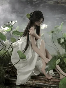 MC Quyen Linh's Daughter Stuns as 'White Moonlight' in New Photoshoot - image 3