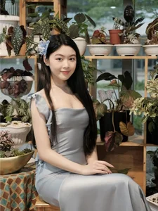 MC Quyen Linh's Daughter Stuns as 'White Moonlight' in New Photoshoot - image 2