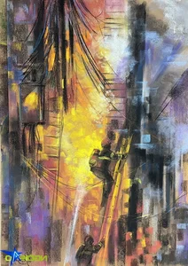 Artist Le Sa Long Honors Victims of Mini Apartment Fire Through Powerful Paintings - image 4