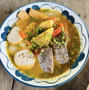 Actor Huynh Anh Tuan Shares Colorful Countryside Meals with Humorous Self-Praise - image 7