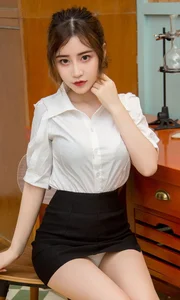 Elegant Visuals: Xie Zhi Xin Features in Ugirls App Vol.1579 Collection - image 14