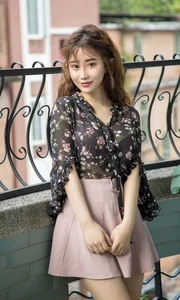 Elegant Visuals: Xie Zhi Xin Features in Ugirls App Vol.1579 Collection - image 21
