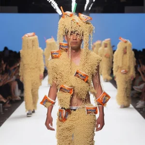 The Shocking Innovation of Instant Noodle Fashion: A Unique Blend of Art and Pop Culture - image 7