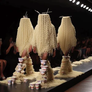 The Shocking Innovation of Instant Noodle Fashion: A Unique Blend of Art and Pop Culture - image 5