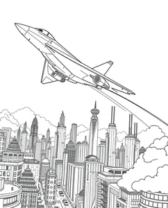 192+ Fighter Jet Coloring Pages: Explore Diverse Styles and Designs - image 25