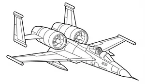 192+ Fighter Jet Coloring Pages: Explore Diverse Styles and Designs - image 0
