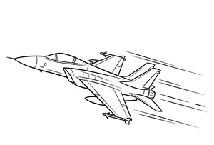192+ Fighter Jet Coloring Pages: Explore Diverse Styles and Designs - image 10