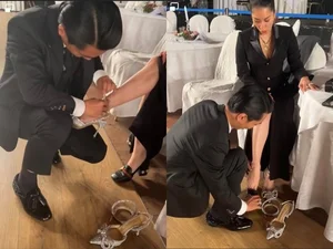 Glamorous Pregnancy Style: Khanh Thi Pampered by Husband Phan Hien with Luxury Gifts and Utmost Care - image 1