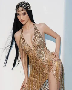 Elegant Fashion Inspiration: Runner-Up Vu Thuy Quynh's Figure-Flattering Outfits - image 0