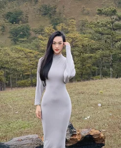 Elegant Fashion Inspiration: Runner-Up Vu Thuy Quynh's Figure-Flattering Outfits - image 12
