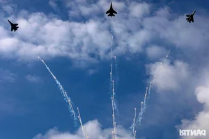 Stunning Gallery: SU-30MK2 Fighter Jets Light Up Ho Chi Minh City Sky - image 8