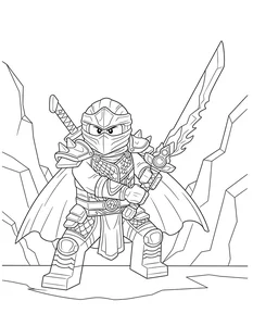 148+ Ninjago Coloring Pages: Unleash Your Child's Creativity with Epic Ninja Designs - image 22