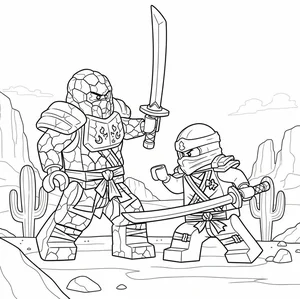 148+ Ninjago Coloring Pages: Unleash Your Child's Creativity with Epic Ninja Designs - image 11