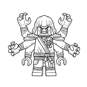 148+ Ninjago Coloring Pages: Unleash Your Child's Creativity with Epic Ninja Designs - image 31