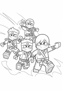 148+ Ninjago Coloring Pages: Unleash Your Child's Creativity with Epic Ninja Designs - image 15