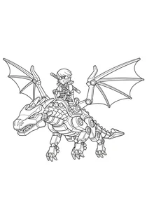 148+ Ninjago Coloring Pages: Unleash Your Child's Creativity with Epic Ninja Designs - image 19