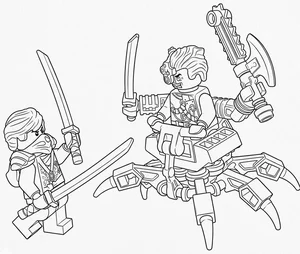 148+ Ninjago Coloring Pages: Unleash Your Child's Creativity with Epic Ninja Designs - image 8