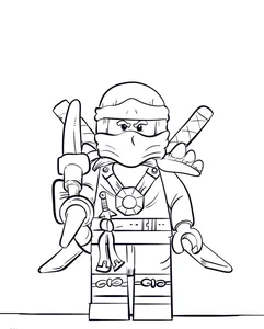 148+ Ninjago Coloring Pages: Unleash Your Child's Creativity with Epic Ninja Designs - image 23