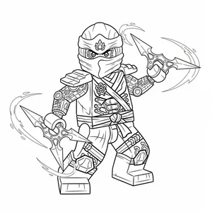 148+ Ninjago Coloring Pages: Unleash Your Child's Creativity with Epic Ninja Designs - image 20