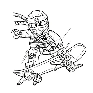 148+ Ninjago Coloring Pages: Unleash Your Child's Creativity with Epic Ninja Designs - image 34