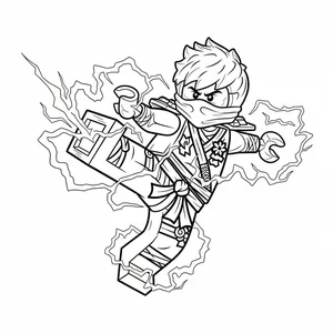 148+ Ninjago Coloring Pages: Unleash Your Child's Creativity with Epic Ninja Designs - image 13