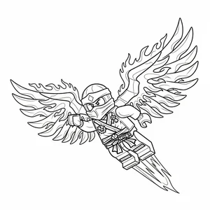148+ Ninjago Coloring Pages: Unleash Your Child's Creativity with Epic Ninja Designs - image 27