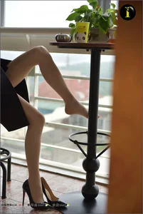 IESS 019 Xiao Liu: Classic Nude Oil Shiny Stockings Volume 2 - image 17