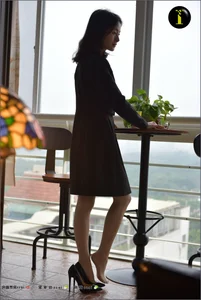 IESS 019 Xiao Liu: Classic Nude Oil Shiny Stockings Volume 2 - image 50